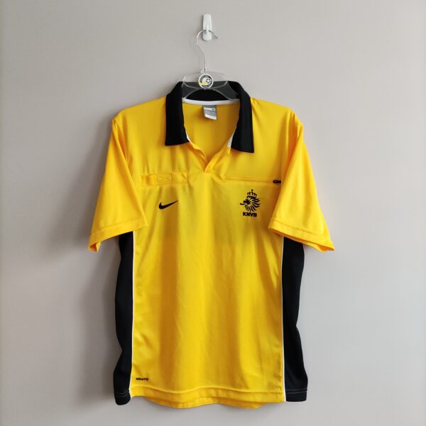 Koszulka sędziowska liga holenderska w rozmiarze m w kolorze żółtym