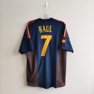Hiszpania 2002-03 (#7 Raul) koszulka trzecia (L) Adidas