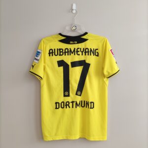 Borussia Dortmund 2013-14 (#17 Aubameyang) koszulka domowa (S) Puma