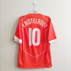 Holandia 2004 (#10 R. van Nistelrooy) limited edition 73 of 5000 (L) nike football shirt