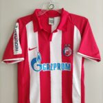 Koszulka piłkarska Crvena Zvezda 2009/10 w kolorze czerwonym w rozmiarze S