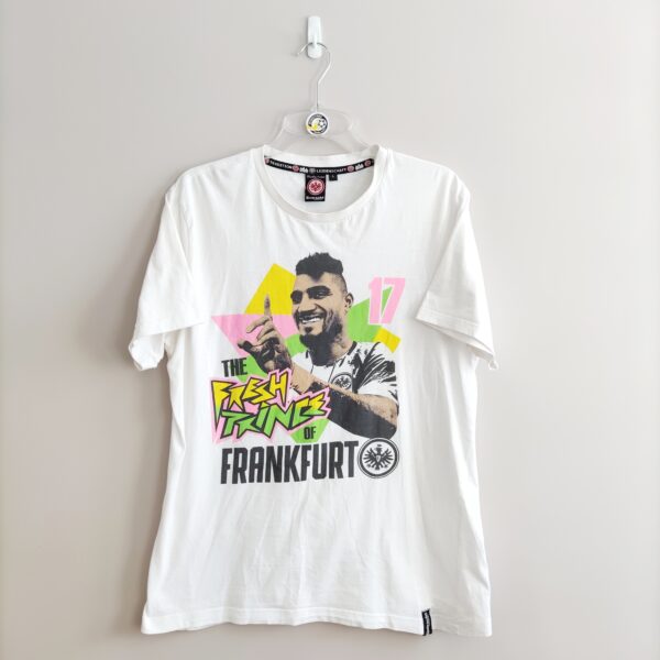 Kevin Prince Boateng "The Fresh Prince of Frankfurt" t-shirt w rozmiarze L