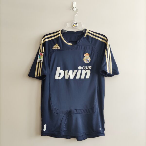 Real Madryt 2007-08 koszulka wyjazdowa (XLB) Adidas football shirt