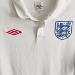 Anglia 2009-10 koszulka piłkarska domowa (L) Umbro football shirt