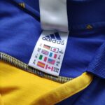 Szwecja 2000-01 koszulka domowa (XL) adidas football shirt