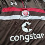 FC St. Pauli 2018-19 koszulka domowa (M) under armour shirt