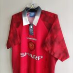 Manchester United 1996-98 koszulka domowa (L) umbro football shirt