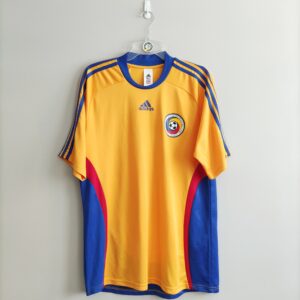 Rumunia 2008-09 koszulka domowa - basic (L) adidas football shirt