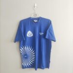 Treningowa koszulka piłkarska Ruch Chorzów z sezonu 1998-99 w kolorze niebieskim marki Reebok.