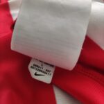 Domowa koszulka Diósgyőri VTK z sezonu 2015-16 w kolorze czerwono-białym marki NIke.