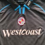Wyjazdowa koszulka Reading FC z sezonu 2003-04 w kolorze czarnym marki Kit@.