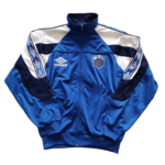 Bluza treningowa Fram Reykjavik z sezonu 1998 w kolorze niebieskim marki Umbro.